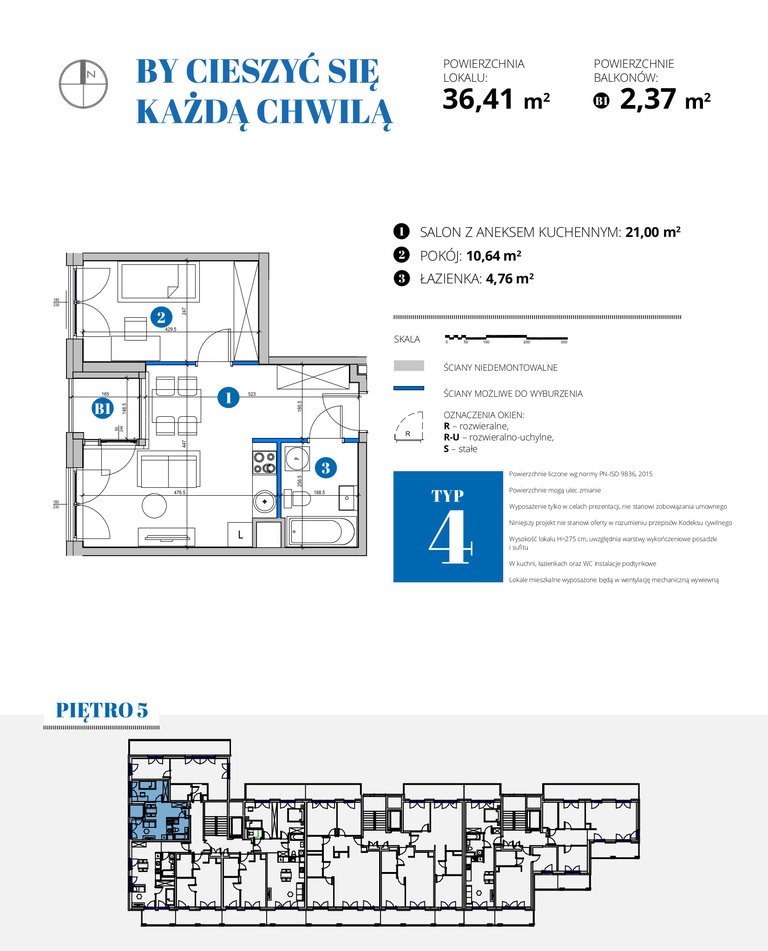 Mieszkanie dwupokojowe na sprzedaż Warszawa, Mokotów, Bobrowiecka  36m2 Foto 2
