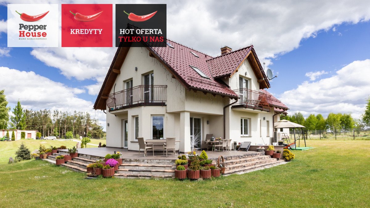 Ekskluzywna rezydencja 413 m² w Łebnie – nowoczesność i komfort Łebno, Kulingi  413m2 Foto 1