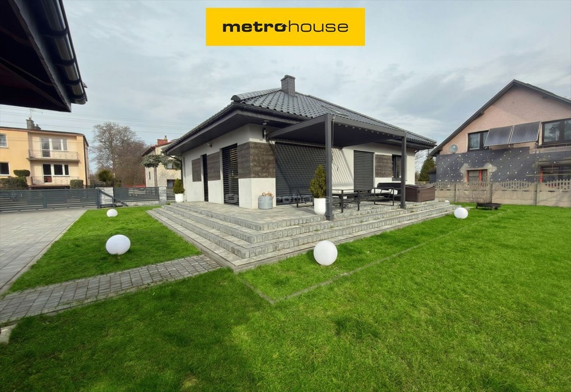 Nowoczesny dom 100m2 z jacuzzi i garażem w Myszkowie Myszków, Waryńskiego  100m2 Foto 1