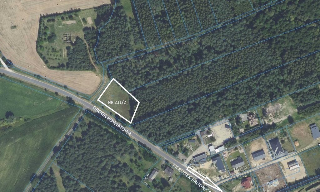 Na sprzedaż dwie działki w Bobrowie: 2104 m² i 731 m² Bobrowo  2 104m2 Foto 1