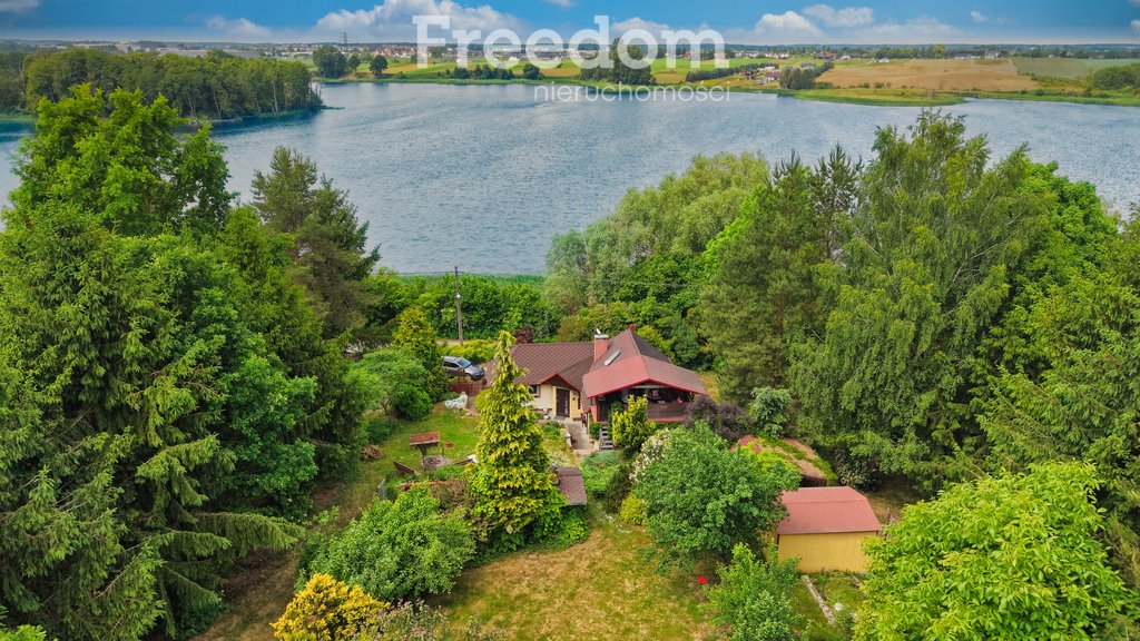 Urokliwy dom nad Jeziorem Iławskim (ogrodem i lasem) Dół  70m2 Foto 1
