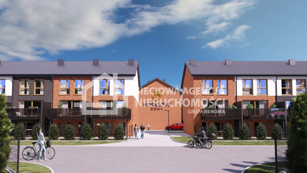 Zapraszam do obejrzenia nowoczesnego segmentu 136 m² z ogrodem i garażem Rumia, Morelowa  136m2 Foto 1