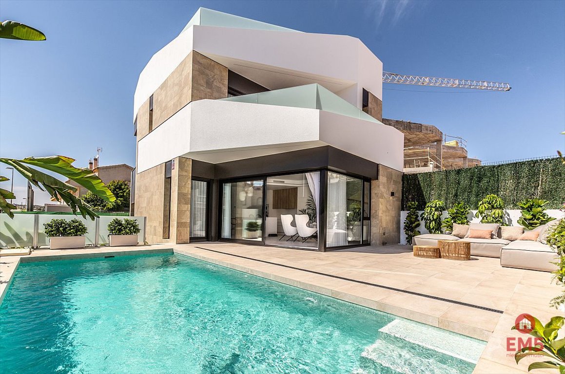 Nowoczesny dom z 3 sypialniami i widokiem na morze Hiszpania, Alicante  160m2 Foto 1