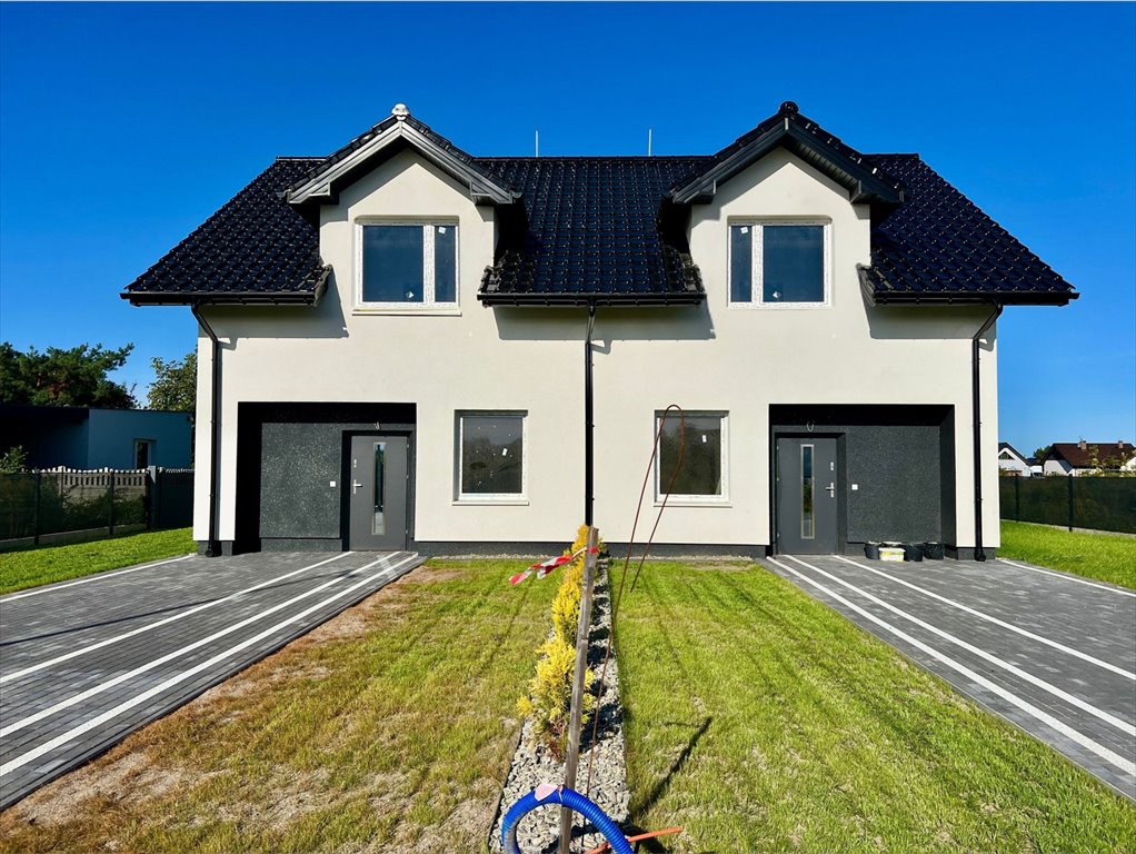 Zapraszam nowoczesny bliźniak 130 m² z ogrodem i pompą Krępice, Gwiaździsta  130m2 Foto 1
