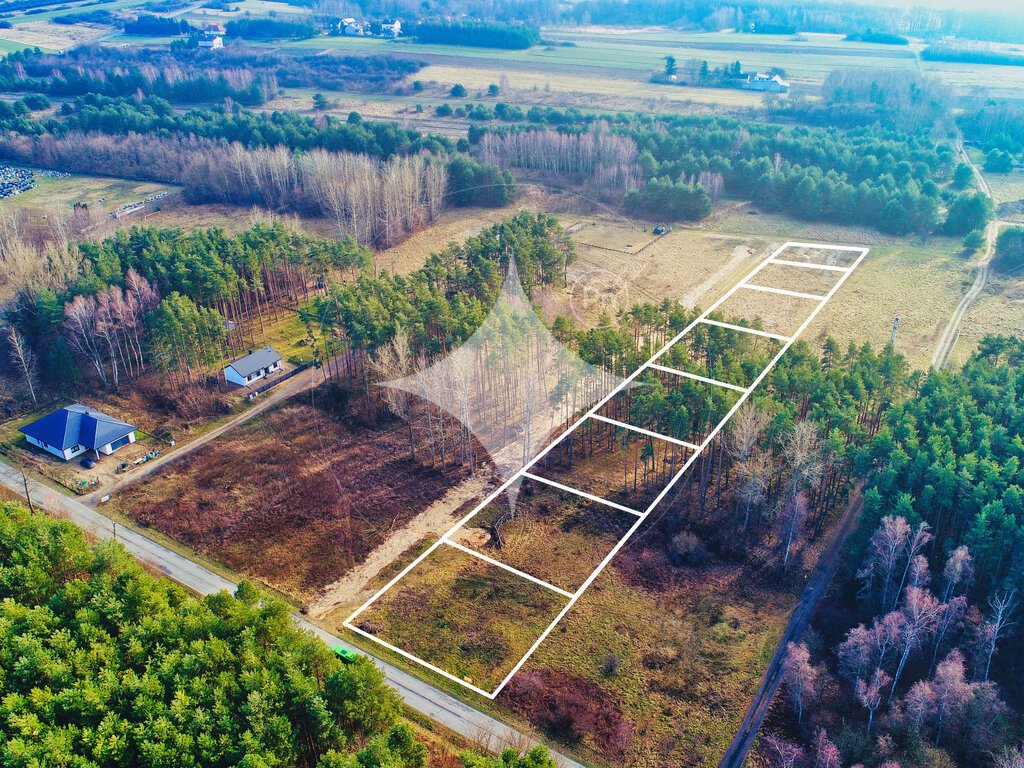 Działki w Przybynowie – spokój, natura, media w cenie Przybynów  910m2 Foto 1