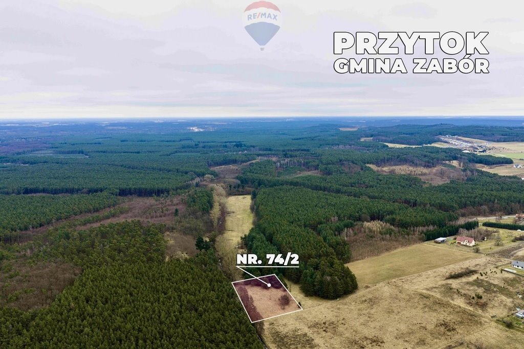 Działka rolna 4000 m² z dojazdem gruntowym w Przytoku Przytok  4 000m2 Foto 1