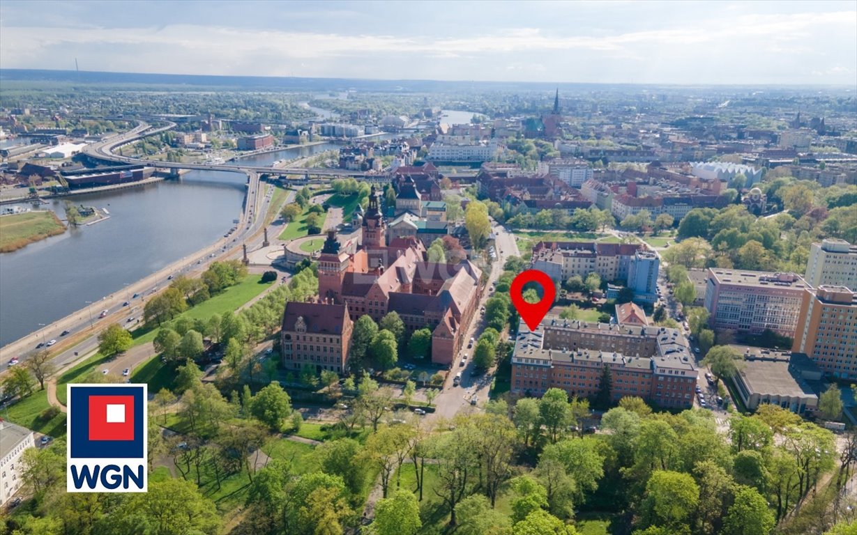 Polecam 3-pokojowe mieszkanie na Wałach Chrobrego z miejscem postojowym Szczecin, Wały Chrobrego, Jarowita  70m2 Foto 1