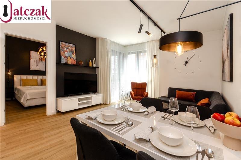 Mieszkanie dwupokojowe na wynajem Gdańsk, Śródmieście, DOKI, Popiełuszki Jerzego Księdza  42m2 Foto 1