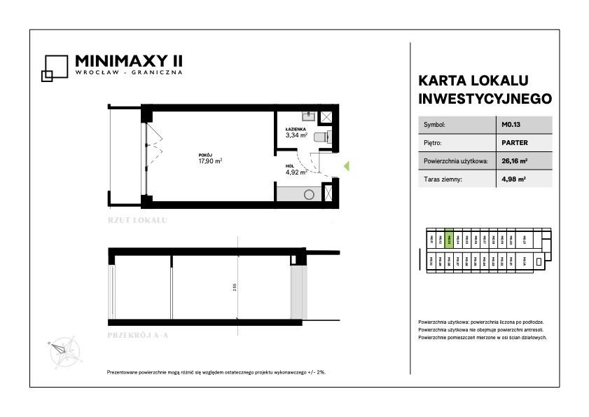 Kawalerka na sprzedaż Wrocław, Fabryczna, Graniczna  26m2 Foto 5