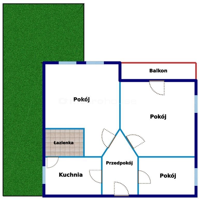 Mieszkanie trzypokojowe na sprzedaż Jelenia Góra  124m2 Foto 20