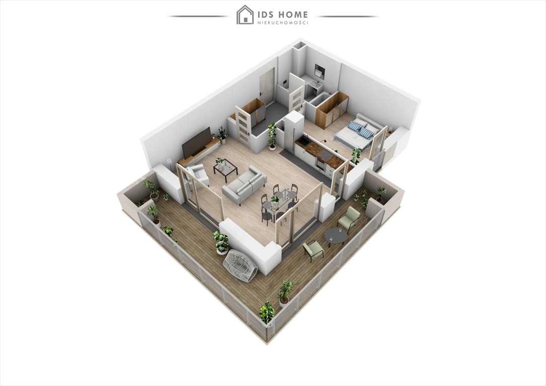 Polecam 2-pokojowe mieszkanie 51,31 m² z dużym balkonem w Lublinie Lublin, Ponikwoda  51m2 Foto 1