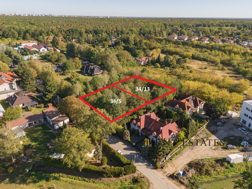 Do sprzedania działki 1997 m² na Ursynowie blisko Lasu Kabackiego Warszawa, Ursynów, Dąbrówka  1 997m2 Foto 1