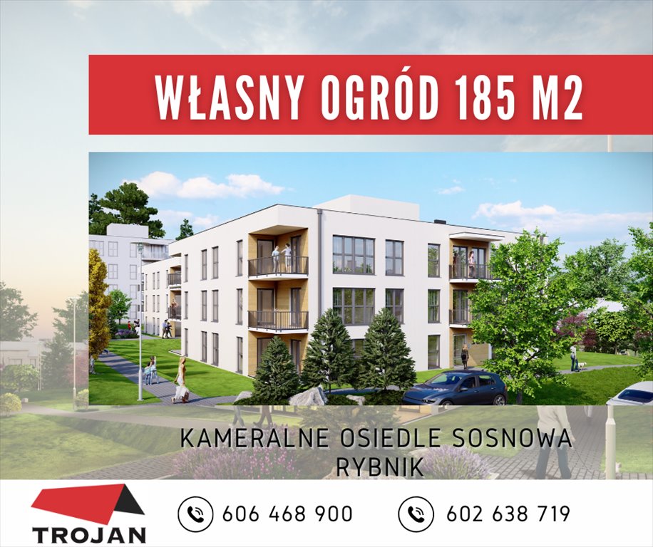 Mieszkanie na sprzedaż Rybnik, Paruszowiec, Sosnowa 20H/1  97m2 Foto 1