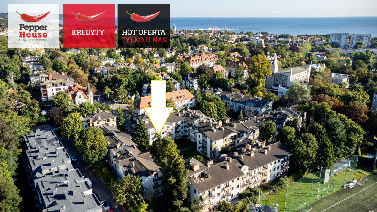 Apartament 70 m² w Sopocie (Karlikowski Młyn, blisko plaży) Sopot, 3 Maja  70m2 Foto 1