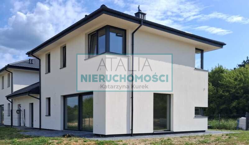 Nowoczesny bliźniak 138 m2 - cisza i zieleń w Brwinowie Brwinów  138m2 Foto 1