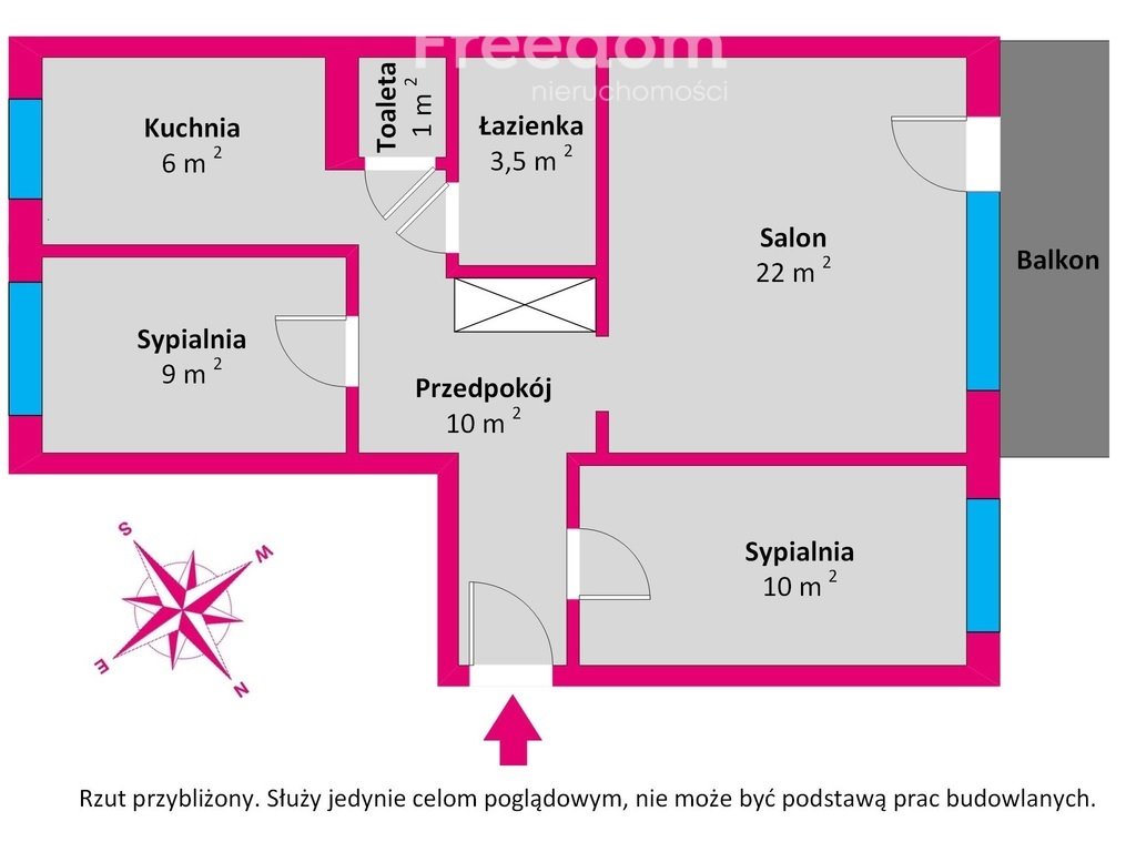 Mieszkanie trzypokojowe na sprzedaż Gdańsk, Piecki-Migowo, Janusza Kusocińskiego  63m2 Foto 1