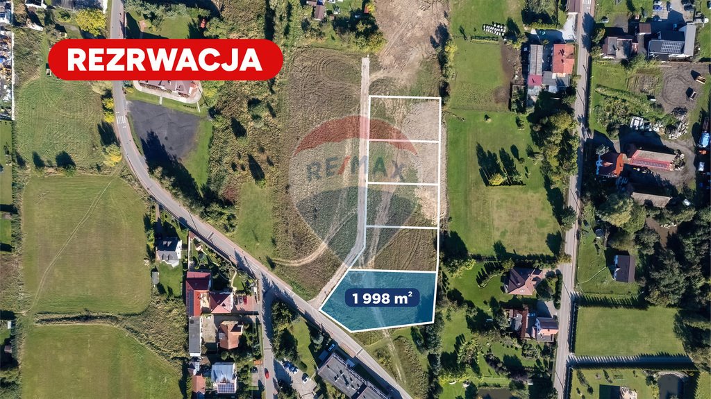 Działka pod zabudowę 1998 m² w Mścicach z warunkami! Mścice, Koszalińska  1 998m2 Foto 1
