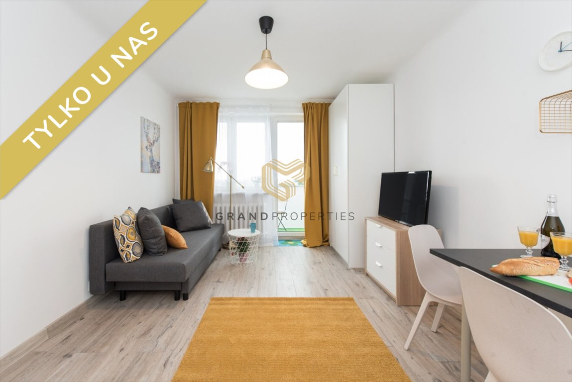 Wynajmę przytulne studio 19 m² na Mokotowie z balkonem Warszawa, Mokotów, Belwederska  19m2 Foto 1