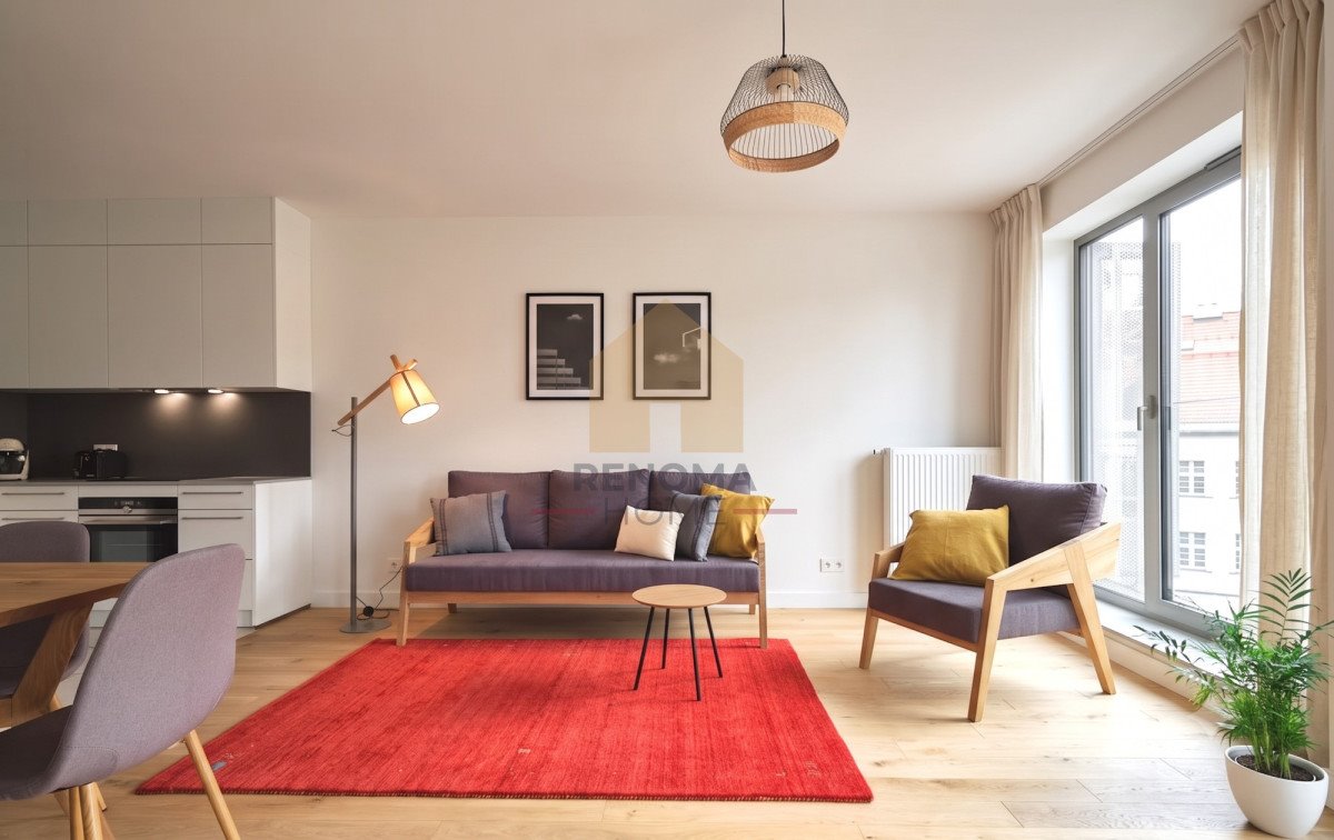 Stylowy 2-pokojowy apartament 53 m² z widokiem na zieleń - polecam Wrocław, Stare Miasto, Staromłyńska  53m2 Foto 1