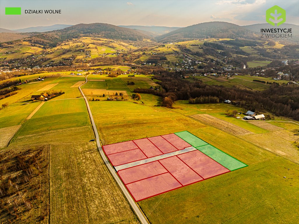 Ostatnie działki w Szymbarku z widokiem na Beskid Niski Szymbark, Działki w Beskidzie Niskim - ostatnia szansa!  805m2 Foto 1