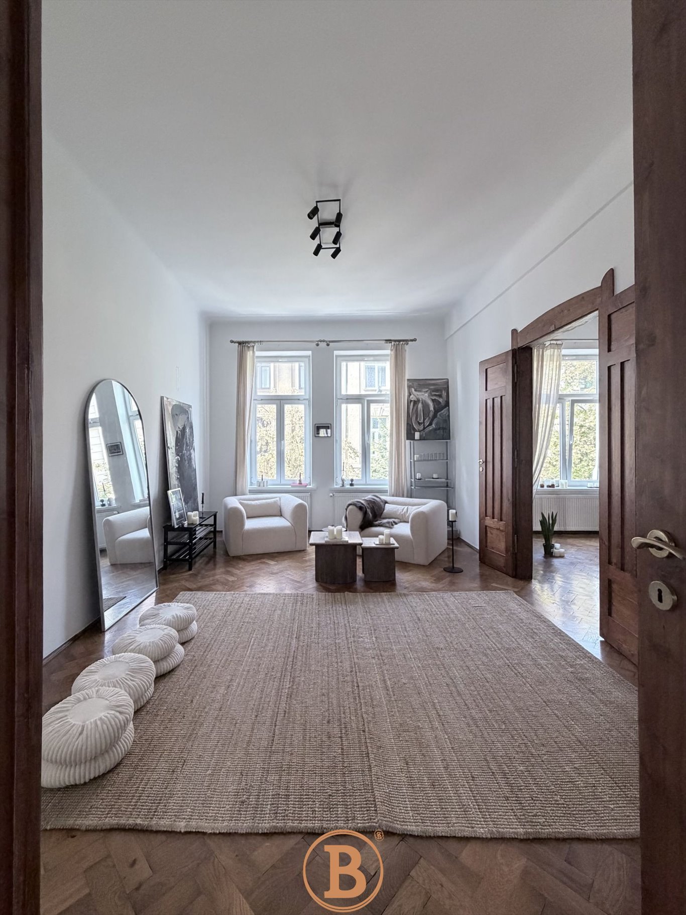 Przestronne 3-pokojowe mieszkanie 86 m² w Krakowie - balkon i garderoba Kraków, Grzegórzki, Kołłątaja  86m2 Foto 1
