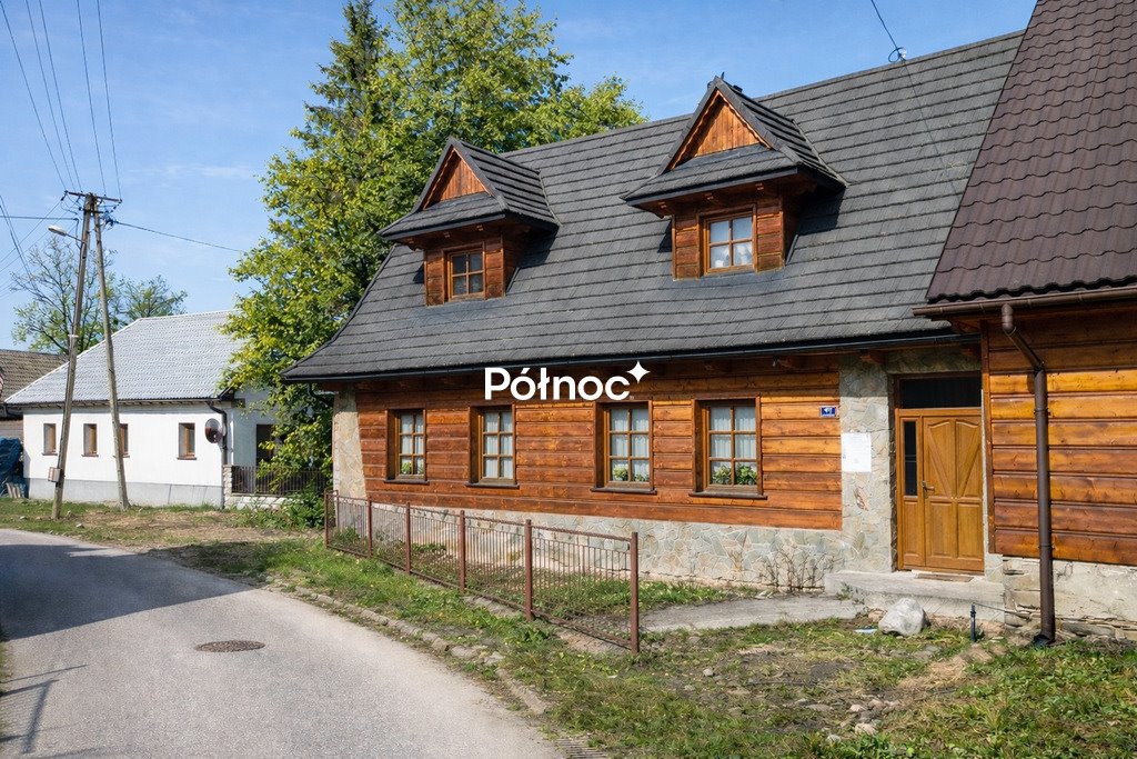 Urokliwy dom z kominkiem, tarasem i potokiem w Jurgowie Jurgów  110m2 Foto 1