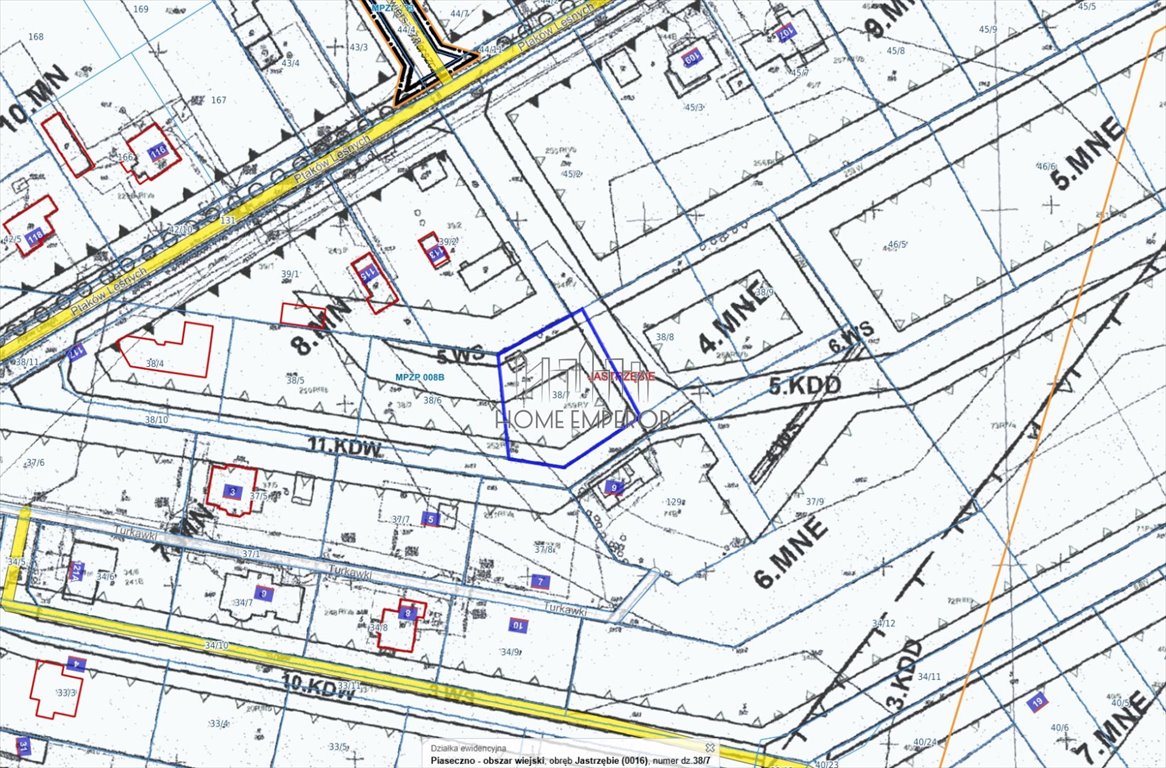 Działka 1161 m² pod zabudowę jednorodzinną - polecam! Jastrzębie, Ptaków Leśnych  1 161m2 Foto 1