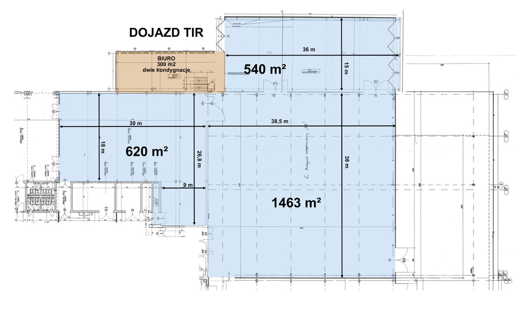 Magazyn na wynajem Łódź, Widzew  620m2 Foto 2