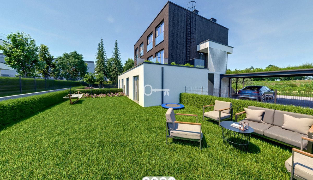 Przestronne 3 pok. z ogrodem 170 m², parking, Wola Justowska Kraków, Niezapominajek  63m2 Foto 1