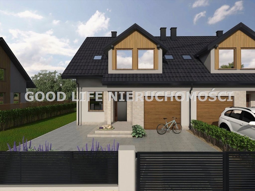 Dom bliźniak 155 m2 z garażem i ogrodem w Łańcucie Łańcut, Kąty  155m2 Foto 1