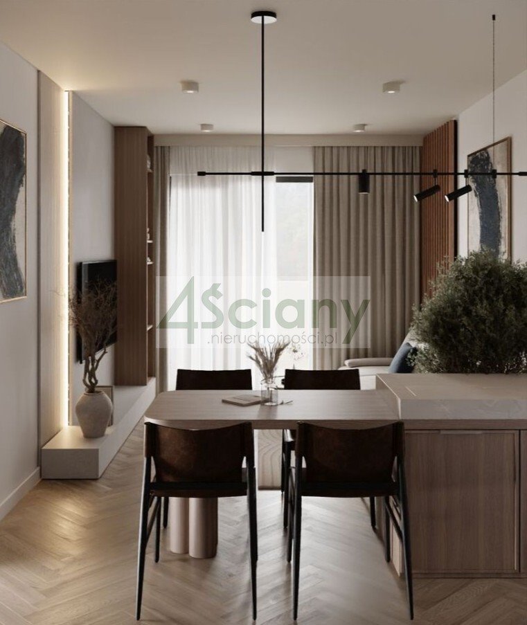 Nowoczesne 3-pokojowe mieszkanie z windą i garażem (56,81 m²) Warszawa, Białołęka, Skarbka z Gór  57m2 Foto 1