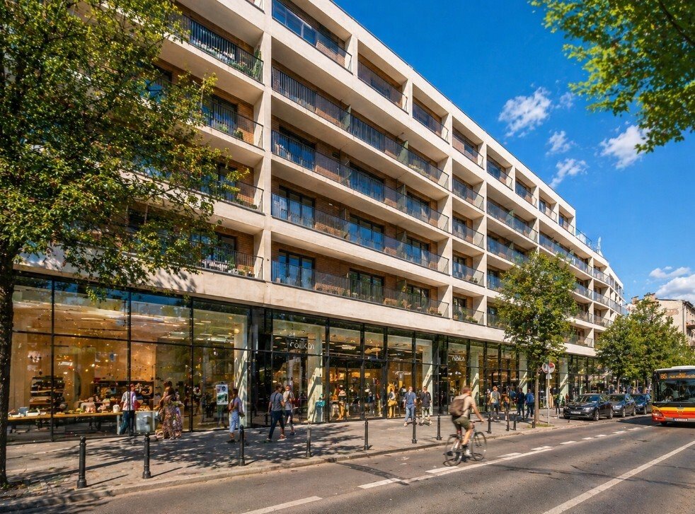 Lokal usługowy 73 m2 w centrum Łodzi z wysokimi witrynami Łódź, Śródmieście, Śródmieście, al. Tadeusza Kościuszki  73m2 Foto 1