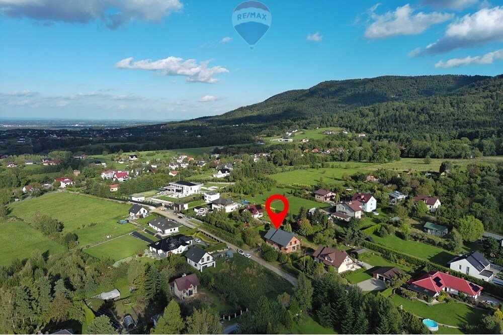 Nowoczesny dom 215 m2 z ogrodem, panoramiczne okna, garaż Kozy  215m2 Foto 1