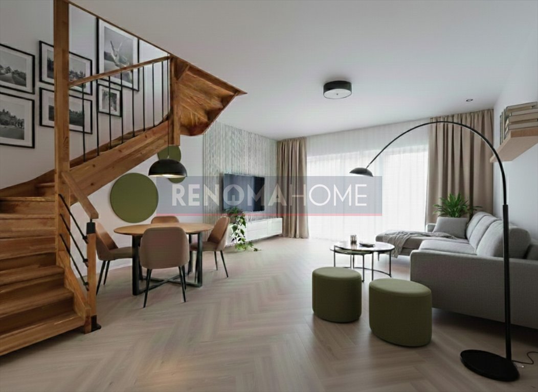 Nowoczesny dom szeregowy 83 m² z ogrodem i poddaszem Smolec  83m2 Foto 1