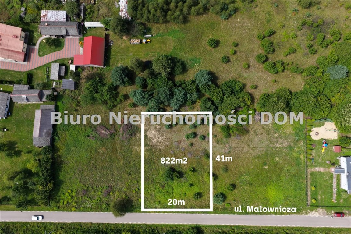 Działka budowlana 822 m² w Bukownie z mediami i pięknymi widokami Bukowno  822m2 Foto 1