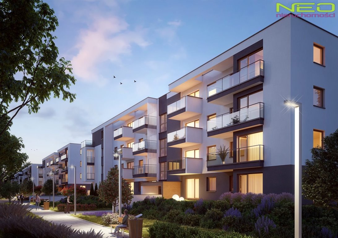 Nowe 2-pokojowe mieszkanie z tarasem i ogródkiem w Częstochowie Częstochowa, Częstochówka-Parkitka  41m2 Foto 1