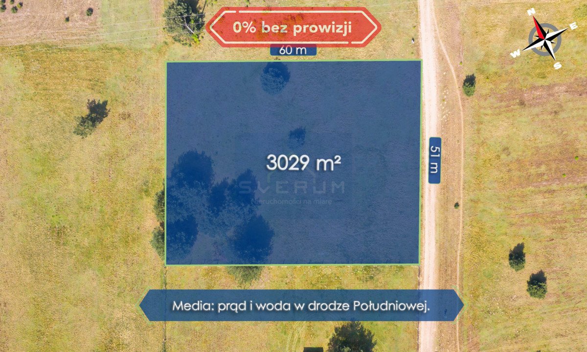 Działka budowlana na sprzedaż Piaski, Południowa  3 029m2 Foto 1