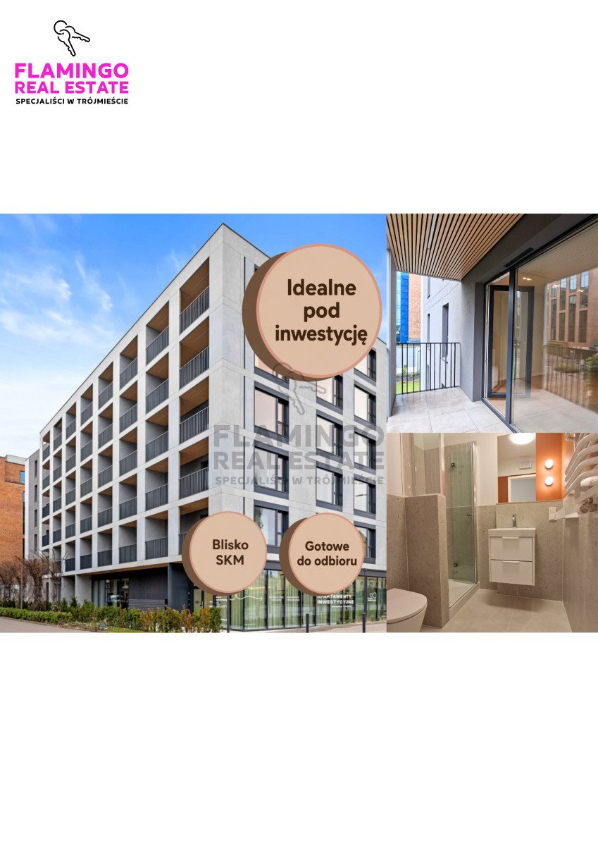 Kawalerka 19,41 m² w Gdańsku (Przymorze) z dużym balkonem Gdańsk, Przymorze  19m2 Foto 1