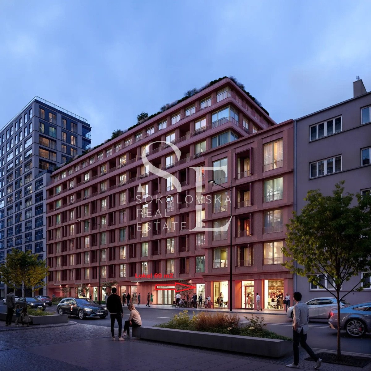 Sprzedam nowoczesny lokal usługowy 69 m² z najemcą w centrum Warszawy Warszawa, Wola, Żelazna  69m2 Foto 1