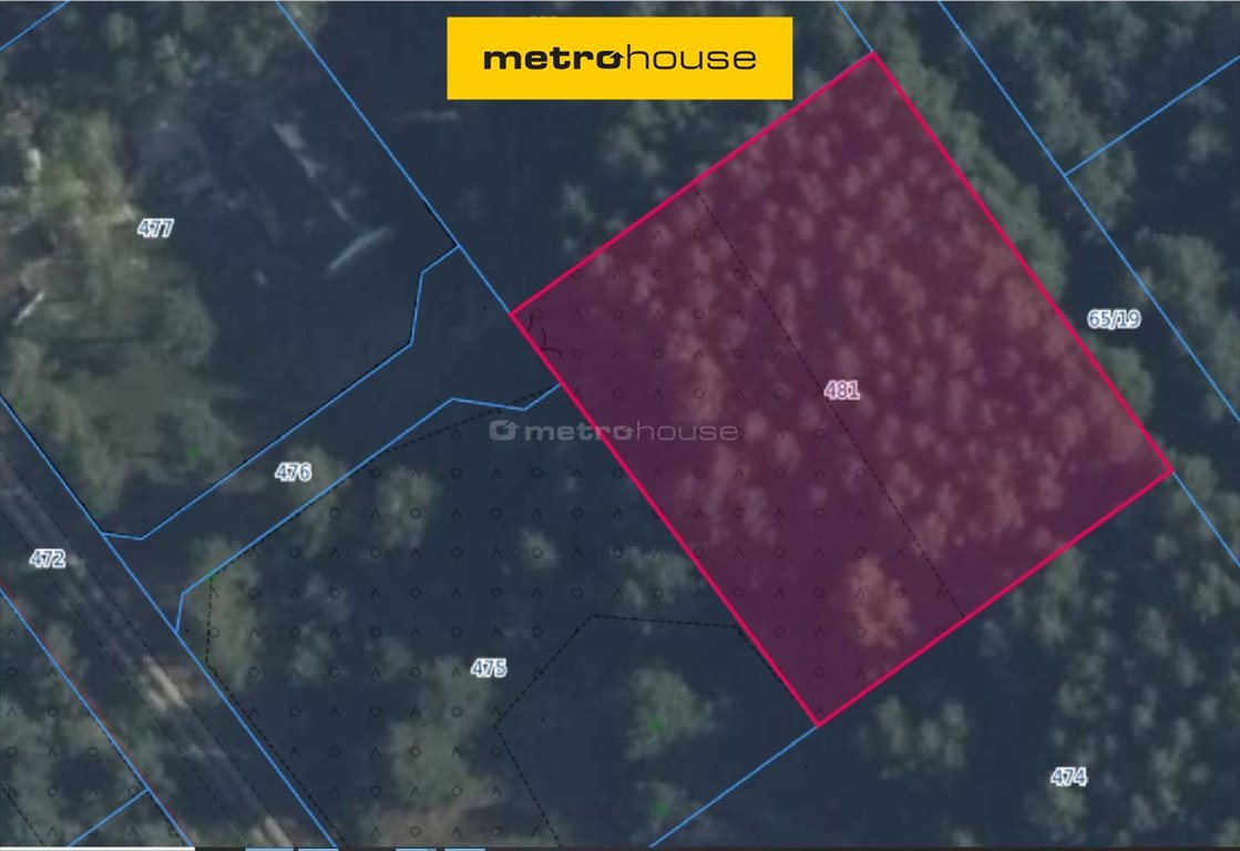 Zapraszam do obejrzenia działki 1735 m² z mediami i możliwością zabudowy Gójszcz  1 735m2 Foto 1