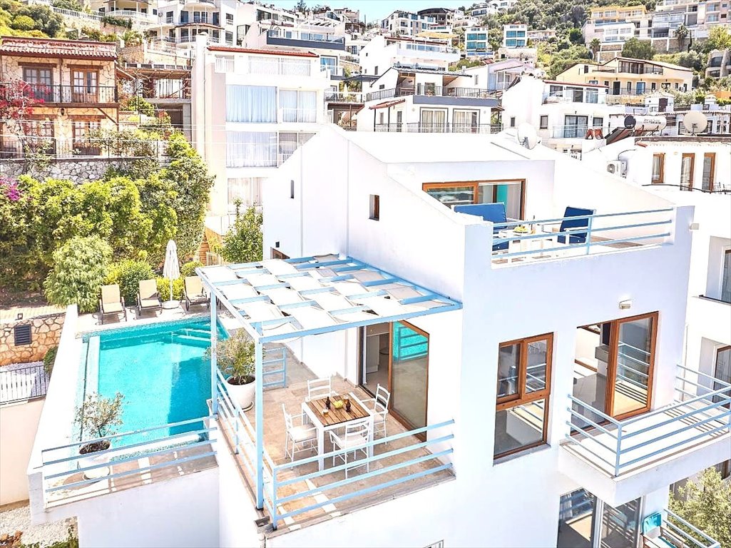 Urokliwa willa z widokiem na morze i wysokim dochodem Turcja, Kalkan, Kalkan, Kaş, Antalya  140m2 Foto 1