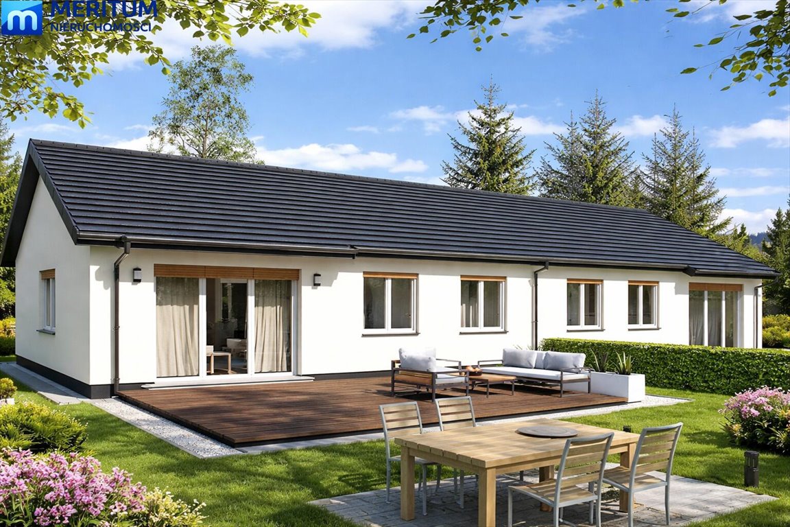 Nowoczesny dom bliźniak 85 m2 z dużą działką 650 m2 Korytów  86m2 Foto 1