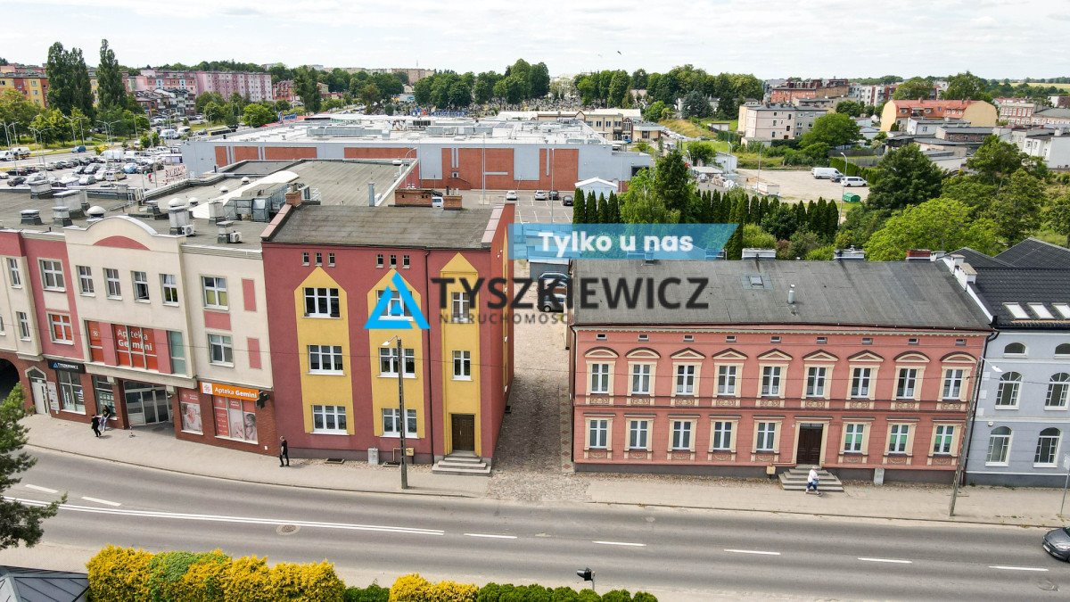 Działka w centrum Starogardu Gdańskiego z kamienicami i MPZP Starogard Gdański, Lubichowska  3 242m2 Foto 1