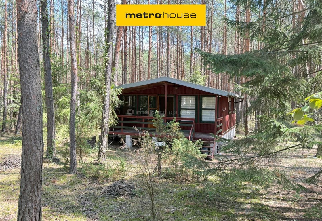 Urokliwa działka z domkiem w lesie 1433 m² zapraszam Łosie, Jeżowa  1 433m2 Foto 1
