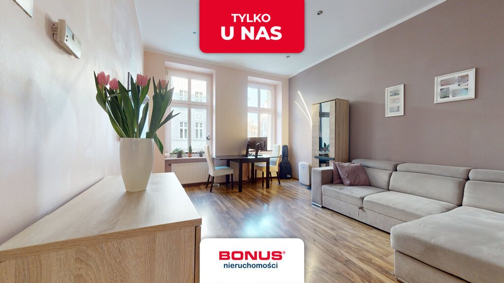 2-pokojowe mieszkanie w centrum Szczecina, 45,7 m2 Szczecin, Centrum, Pocztowa  46m2 Foto 1