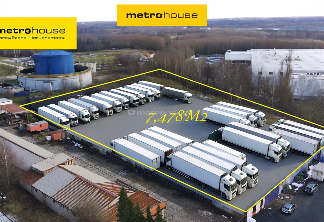 Działka przemysłowa 7478 m² w Radzionkowie, media, świetna lokalizacja Radzionków  7 478m2 Foto 1