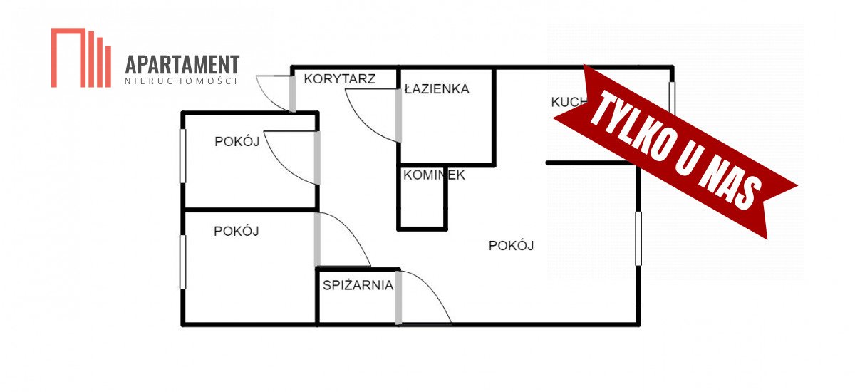 Mieszkanie trzypokojowe na sprzedaż Świecie, Słowackiego  50m2 Foto 7