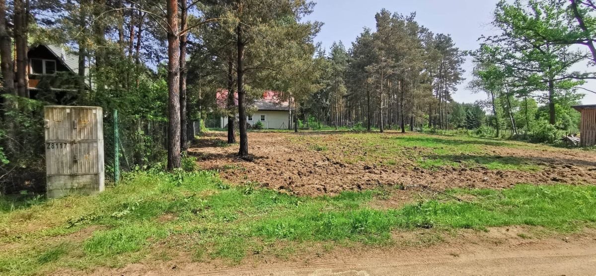 Działka budowlana 1566 m² w Komornicy, las, rzeka, media Komornica, Łąkowa  1 566m2 Foto 1