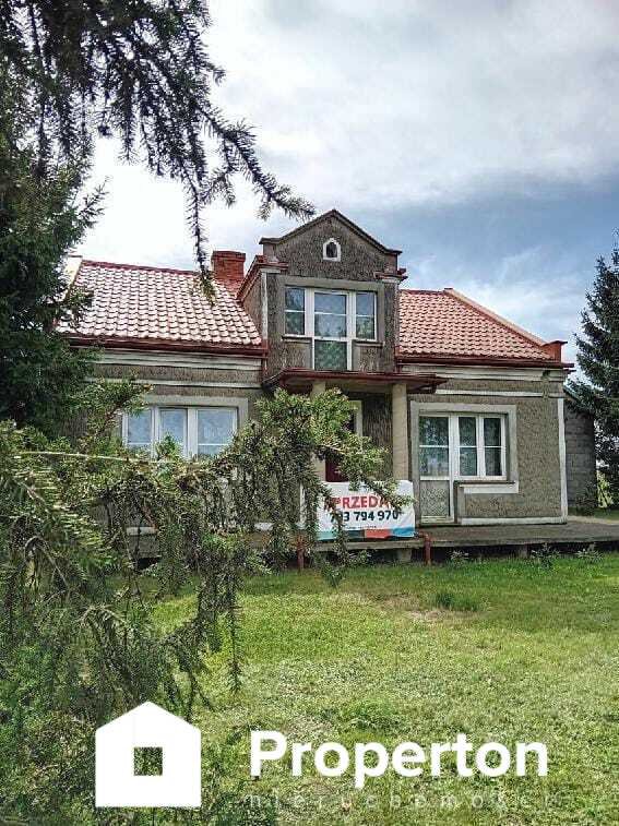 Do sprzedania dom z potencjałem 80 m², garaż i budynki gospodarcze: Józinek