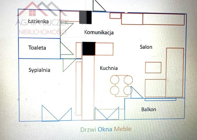 Mieszkanie dwupokojowe na sprzedaż Wrocław, Fabryczna, Gądów Mały, Balonowa  52m2 Foto 15